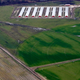 A spray field where hog waste is applied as fertilizer.